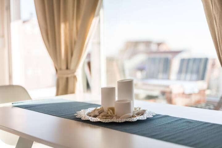 Blue Sky, Modern Sea View Apartment Novalja Eksteriør bilde